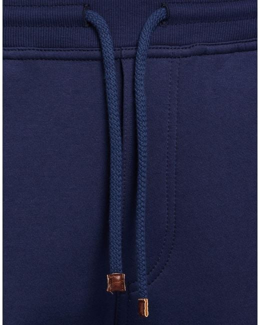 Brunello Cucinelli Blue Pants for men