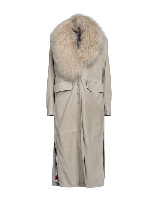 Vintage De Luxe Gray Overcoat & Trench Coat
