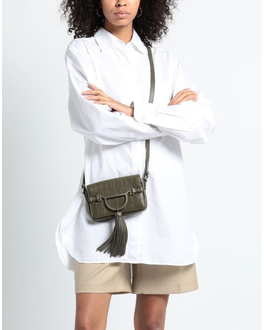 Borbonese Green Cross-body Bag