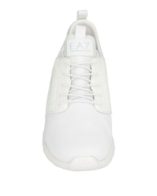 EA7 White Trainers for men