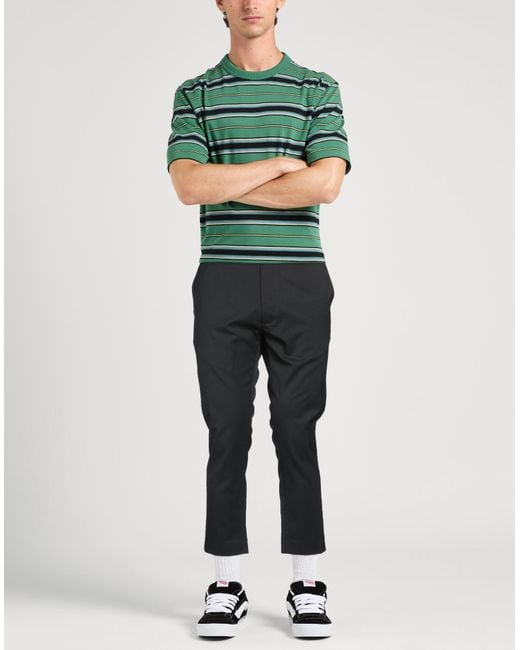 Low Brand Gray Pants Virgin Wool, Polyester, Elastane for men