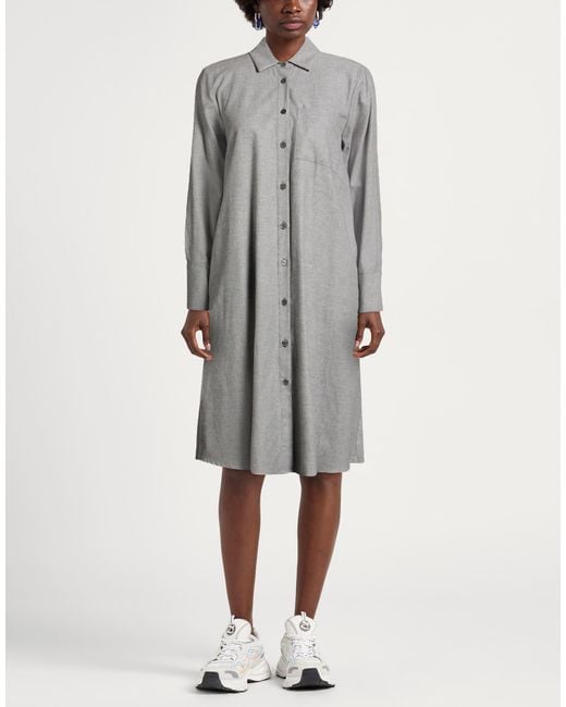 Robert Friedman Gray Midi Dresses