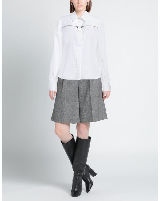 McQueen White Shirts