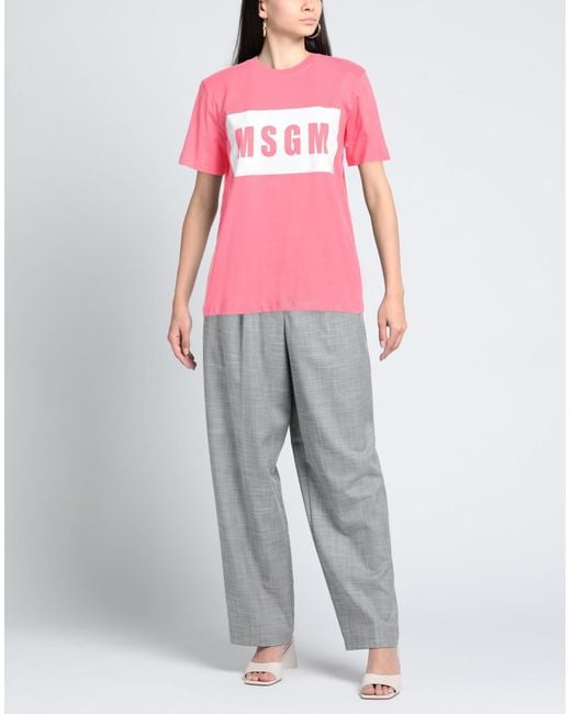 MSGM Pink T-shirt