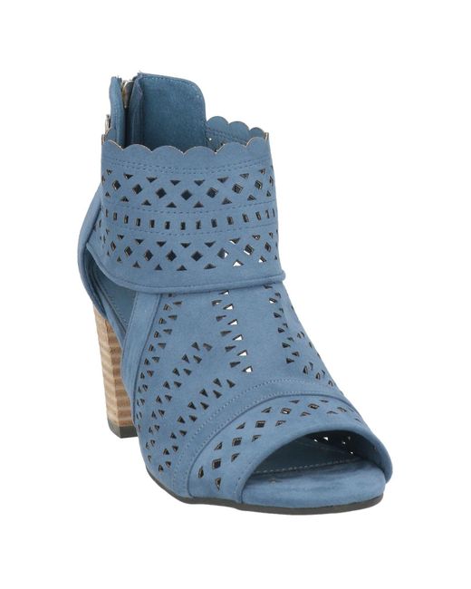 Xti Blue Ankle Boots