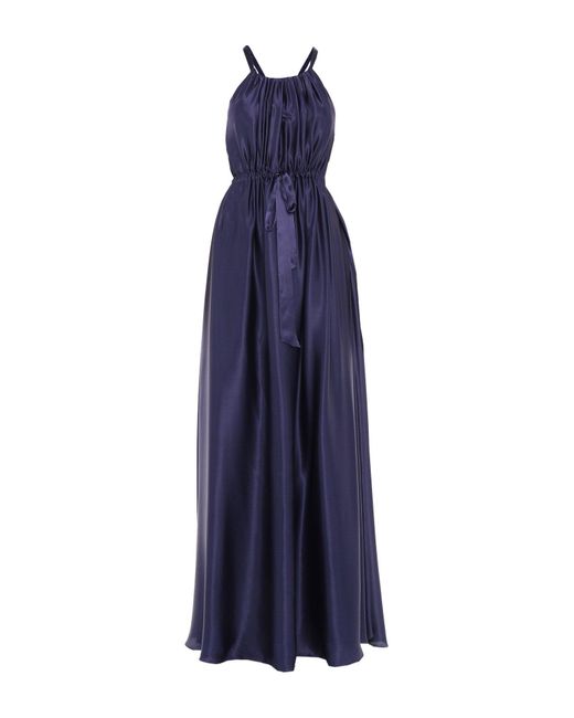 Lanvin Blue Maxi Dress