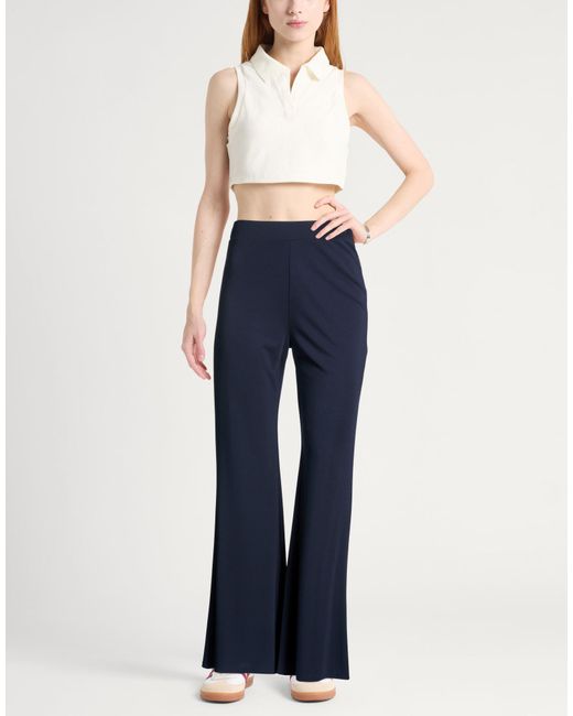 Kaos Blue Midnight Pants Viscose, Polyamide, Elastane