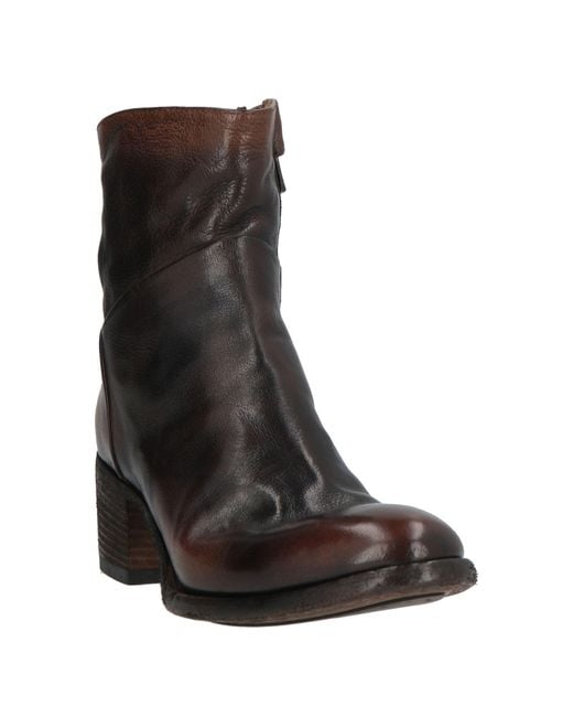 Officine Creative Brown Ankle Boots