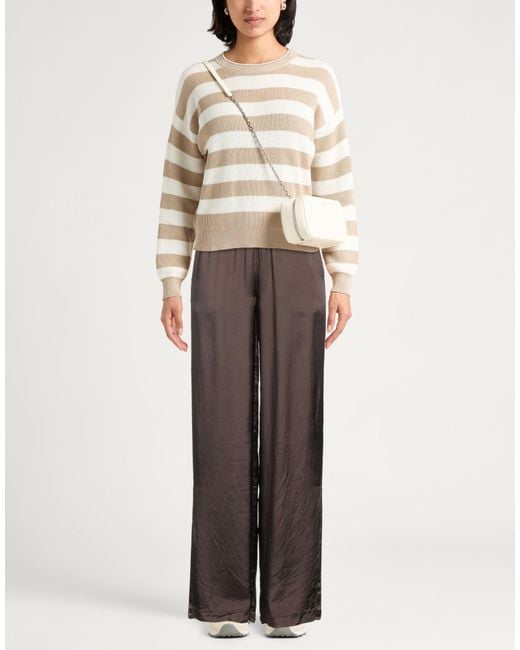 Aspesi Brown Dark Pants Viscose