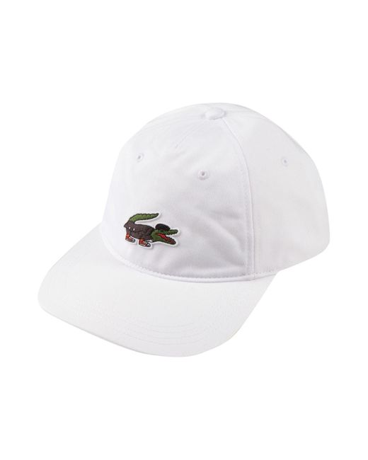 Lacoste White Hat for men
