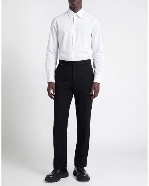 Jacquemus Black Pants Virgin Wool for men