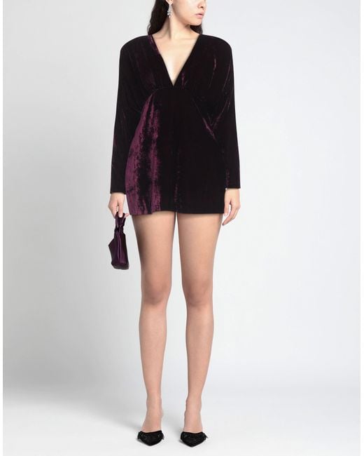 Semicouture Black Mini Dress