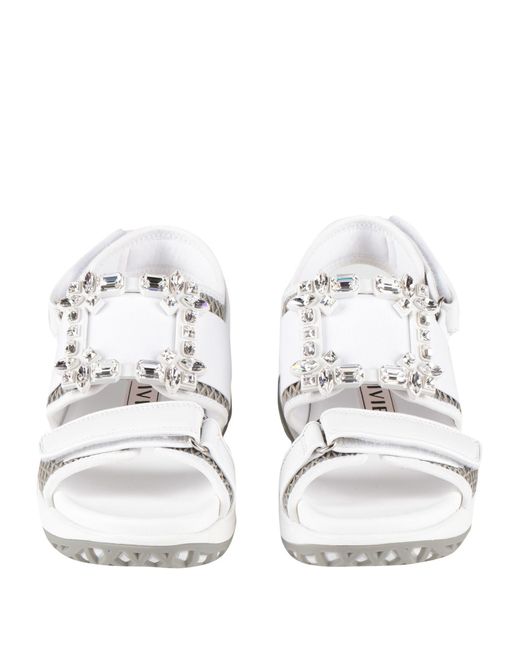 Roger Vivier White Sandals