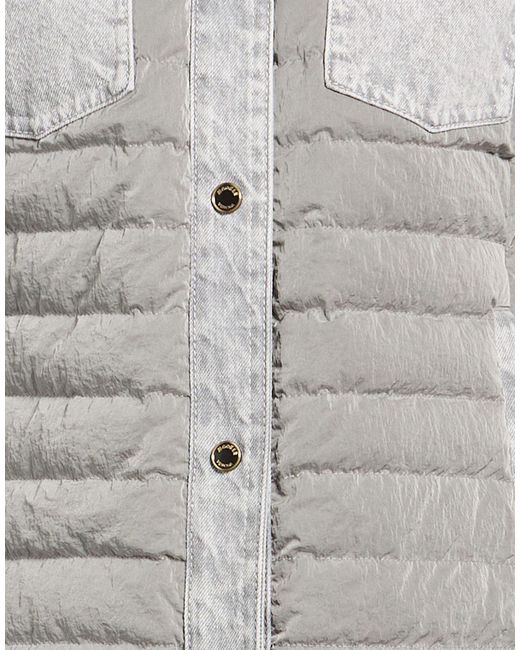 Moorer Gray Puffer Cotton, Polyurethane