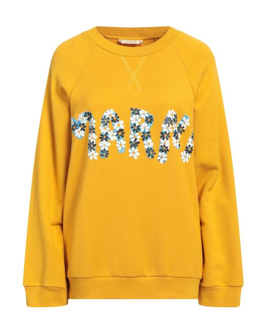 Marni Yellow Sweatshirt