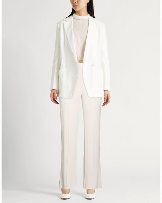 Max Mara White Pants
