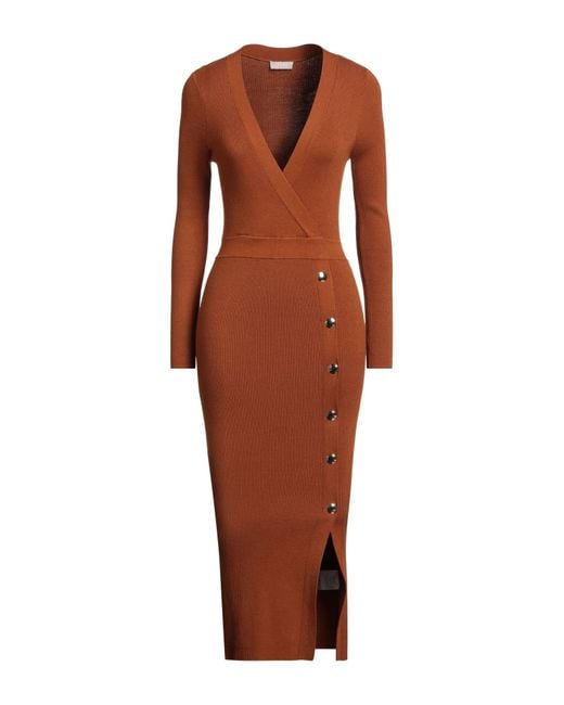 Vestido Midi Liu Jo de color Brown