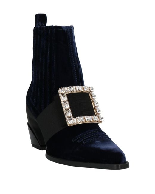 Roger Vivier Black Ankle Boots