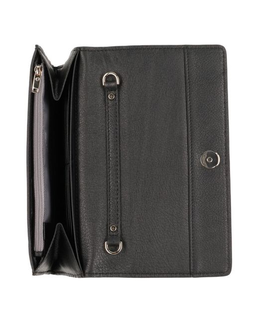 Piquadro Black Portemonnaie mit Tragriemen