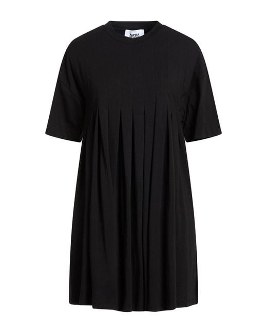 Alpha Studio Black Mini Dress