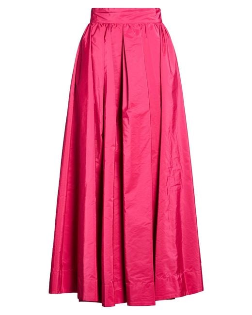Compagnia Italiana Pink Maxi Skirt Polyester