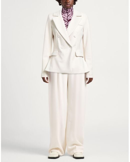 La Petite Robe Di Chiara Boni White Blazer