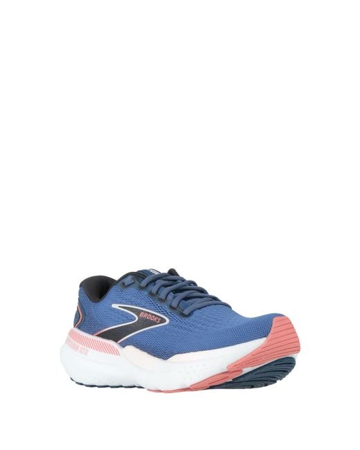 Brooks Blue Sneakers Textile Fibers