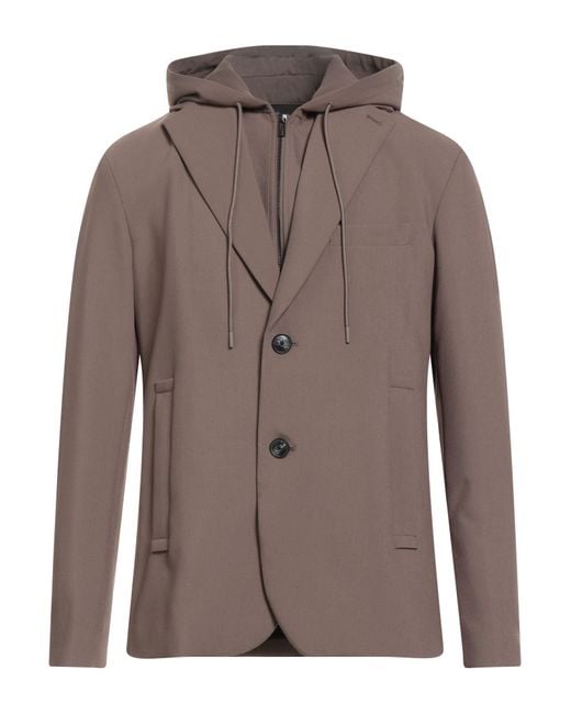 Emporio Armani Brown Blazer for men