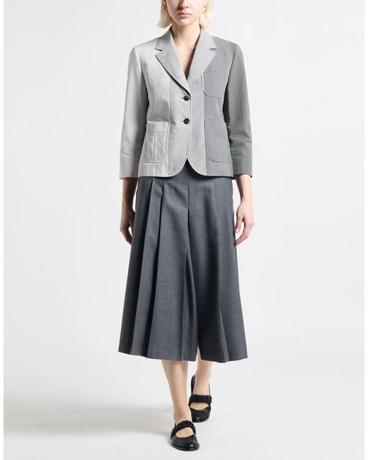 Thom Browne Gray Blazer