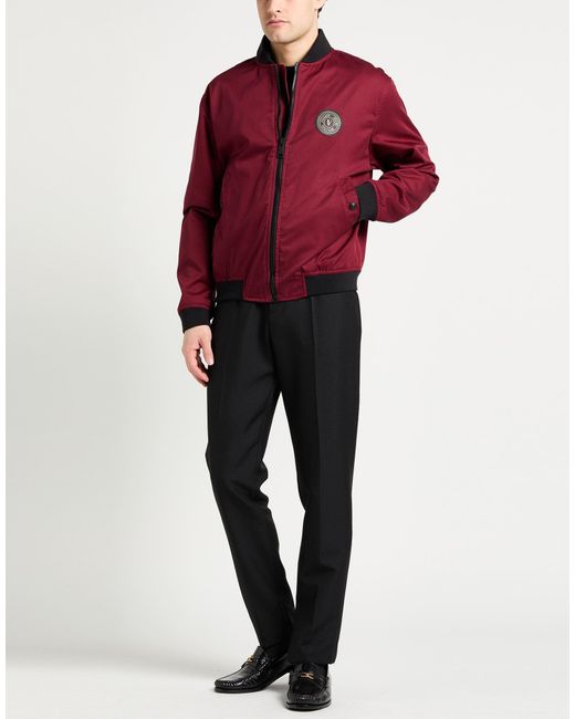Versace Jeans Couture Red Jackets for men