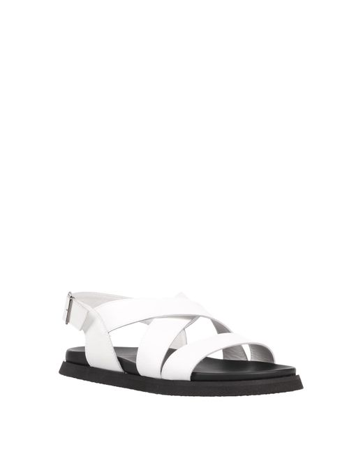 Attimonelli's White Sandals for men