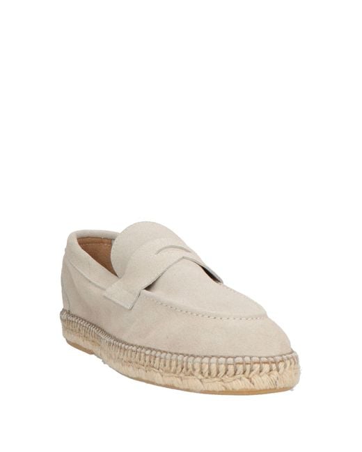 Espadrillas di Lardini in Natural da Uomo