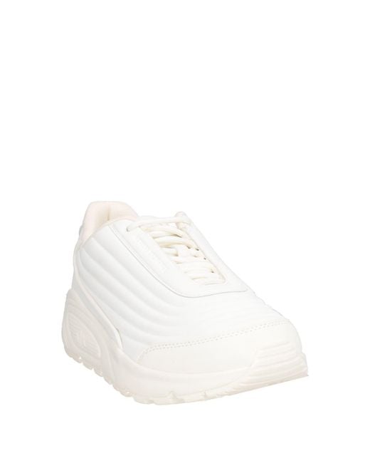 ARMANI EXCHANGE Natural Sneakers Textile Fibers for men