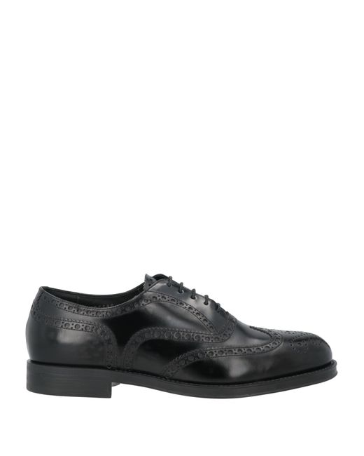 Zapatos de cordones Giorgio Armani de hombre de color Black