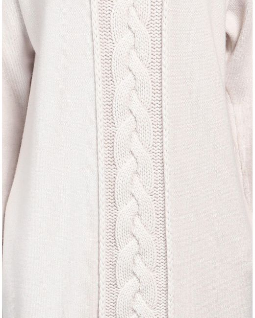 Le Tricot Perugia White Mini-Kleid