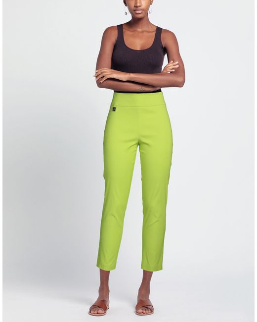 Joseph Ribkoff Green Pants Rayon, Nylon, Elastane