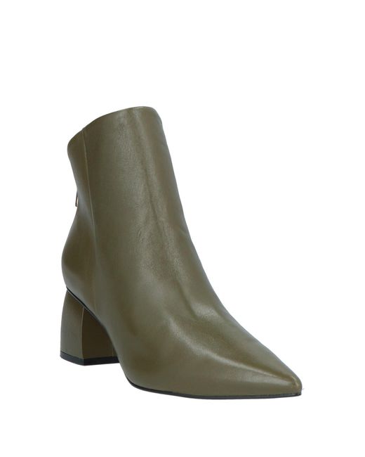 Carrano Green Ankle Boots