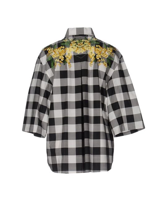 Dolce & Gabbana Black Shirt Cotton, Viscose