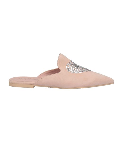 Pretty Ballerinas Leather Mules & Clogs in Blush (Pink) | Lyst