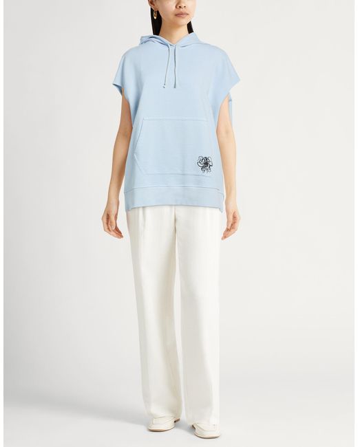 Jucca Blue Sweatshirt Cotton