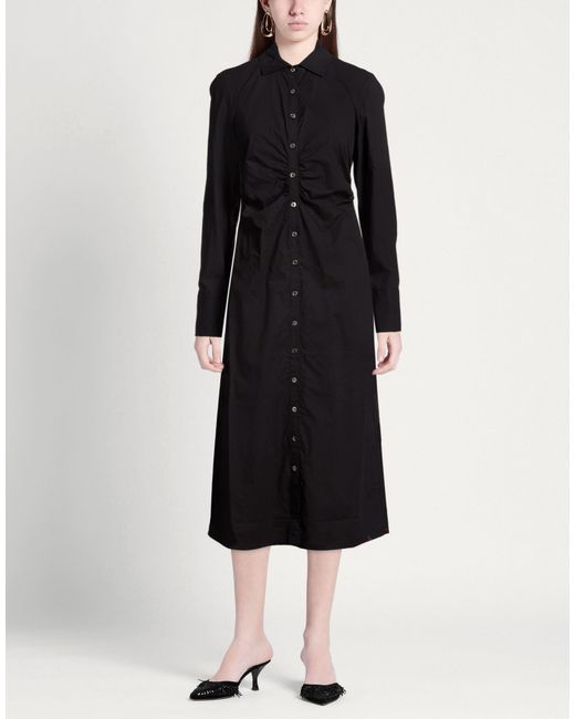 Xirena Black Midi Dresses