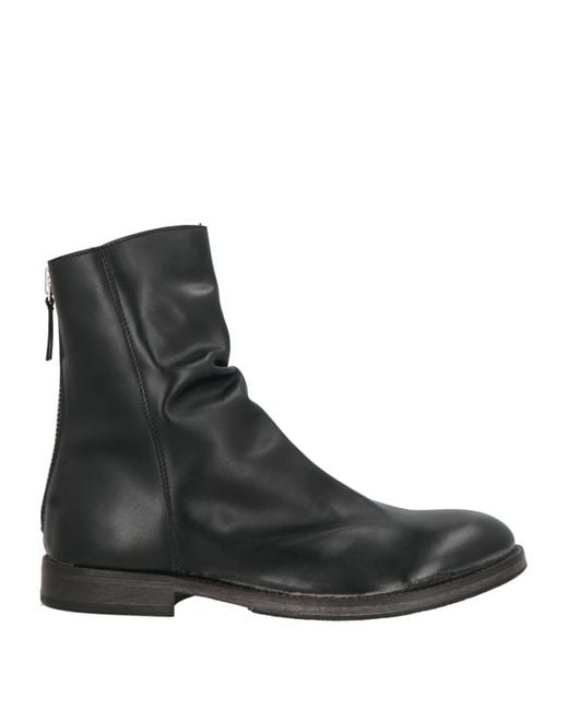Botines de caña alta Moma de hombre de color Black
