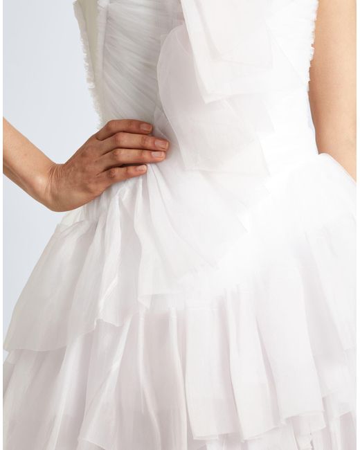 Maticevski White Mini Dress