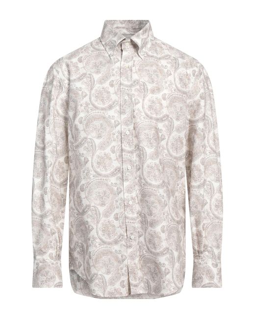 Brunello Cucinelli Hemd in White für Herren