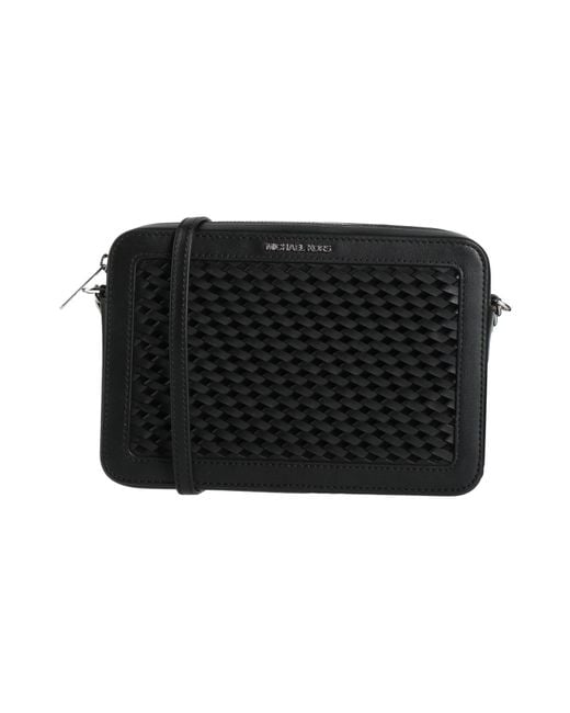 MICHAEL Michael Kors Black Cross-Body Bag Polyurethane, Cotton, Polyester