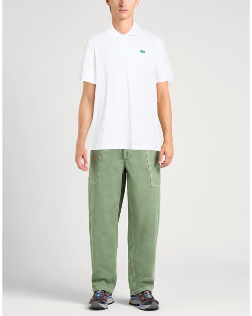 Lacoste White Polo Shirts for men