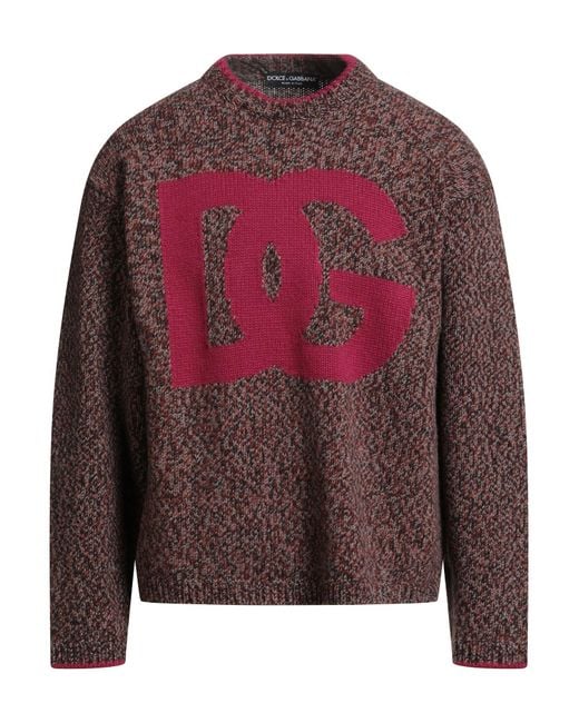 Dolce & Gabbana Red Turtleneck for men