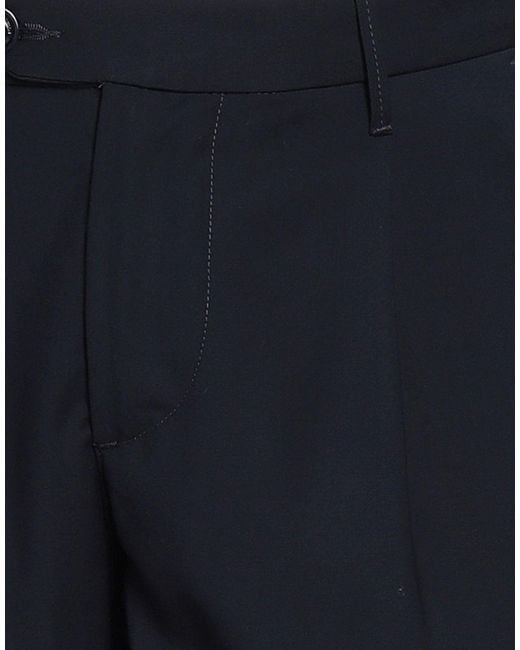 0/zero Construction Blue Pants Polyester, Viscose, Elastane for men