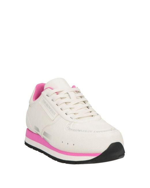 Emporio Armani Pink Trainers