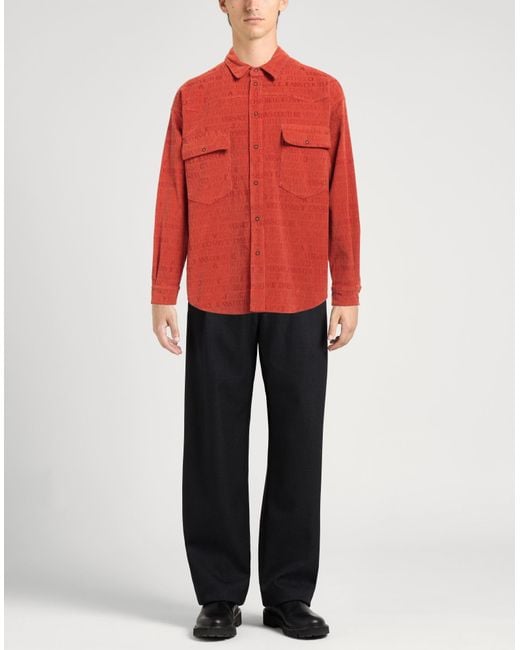 Versace Jeans Couture Red Shirt for men
